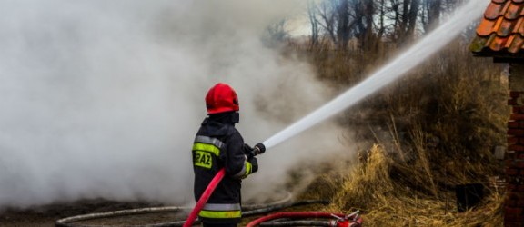 Pożar w Krzewsku. Akcja ratownicza straży pożarnej trwała ponad trzy godziny!