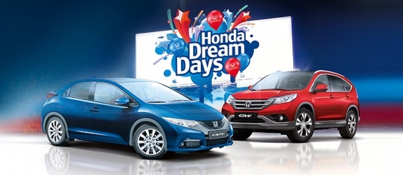Honda Dream Days i upusty do nawet 17.000 zł! Przekonaj się sam