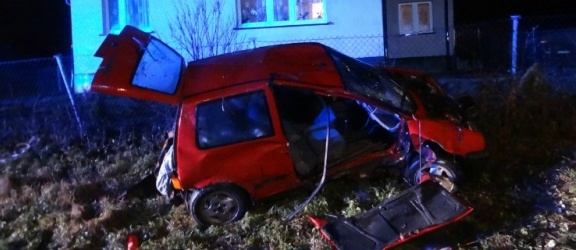 Poważny wypadek w Krzewsku. Cztery osoby w szpitalu