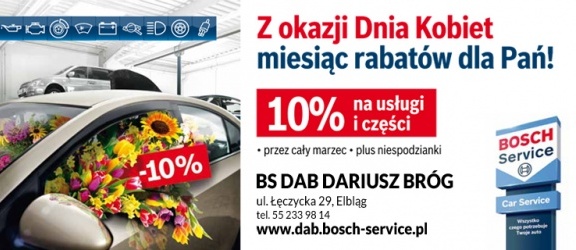Chcesz zadbać o swoje auto? Wybierz Bosch Service