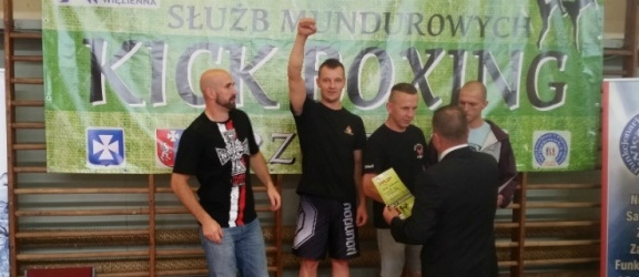 Strażak z Elbląga Mistrzem Polski w kick boxingu
