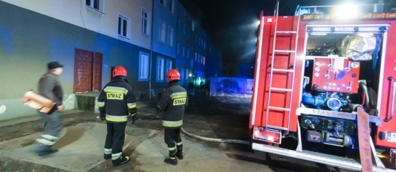 Pożar mieszkania na ul. Żeromskiego