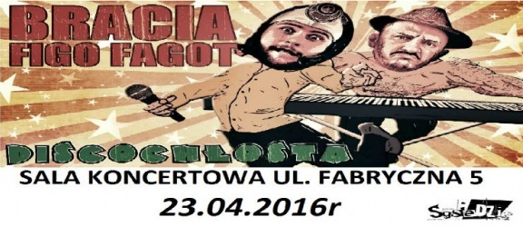 Budzimy Elbląg z Braćmi Figo Fagot już 23 kwietnia - Konkurs