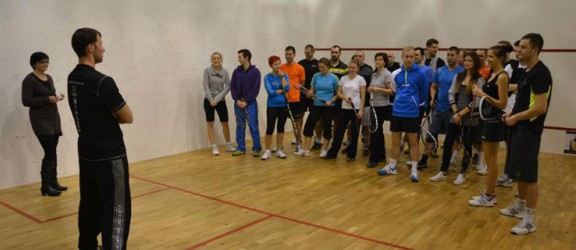 Otwarty turniej squasha w hali CSB. Zgłoszenia do piątku