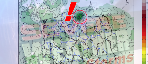 Ostrzeżenie przed Training Storms - Elbląg, Braniewo