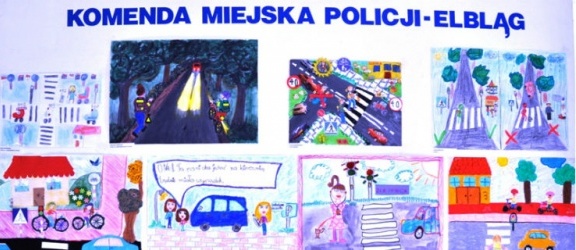Nagrody dla dzieci w konkursie „Bezpieczni w ruchu drogowym