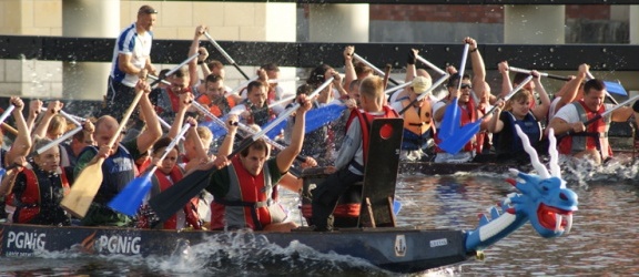 III Wyścigi smoczych łodzi na rzece Elbląg