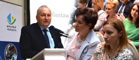 Marszałek województwa otworzył konferencję poświęconą funduszom z UE w Hotelu Elbląg