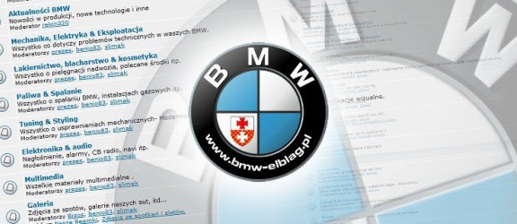 Elbląg w necie – forum miłośników BMW