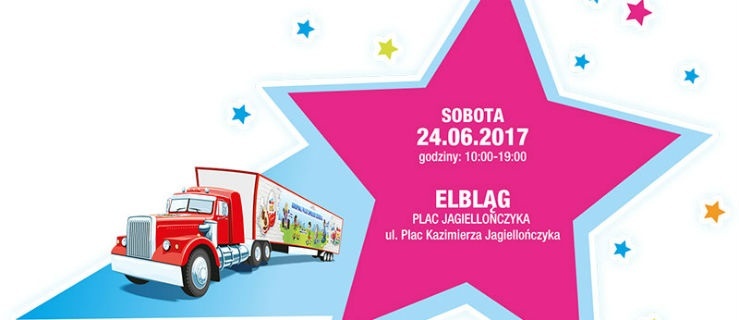 Ciężarówka Kinder JOY wraca do Elbląga!