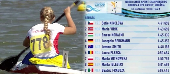 Marta Witkowska dzielnie walczyła o medal na mistrzostwach świata