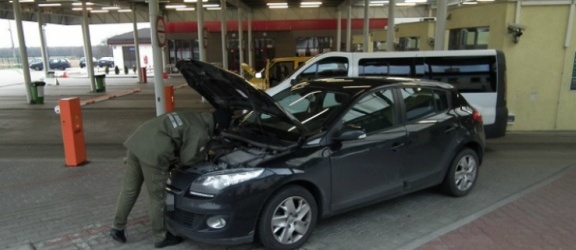 Samochód Rosjanki zatrzymany przez pograniczników w Gronowie 