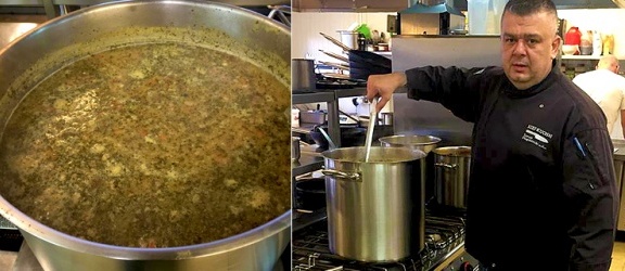 Elbląski Klub Szefów Kuchni przygotował pierwszy ciepły posiłek dla potrzebujących