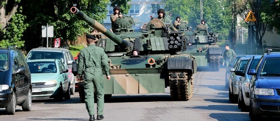 Przysięga wojskowa w Braniewie. Przez miasto przejadą czołgi