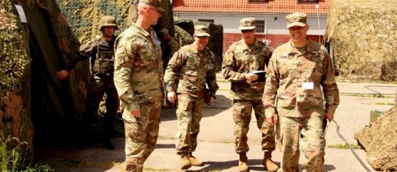 Dowódca 7th Army Training Command przybył do Elbląga