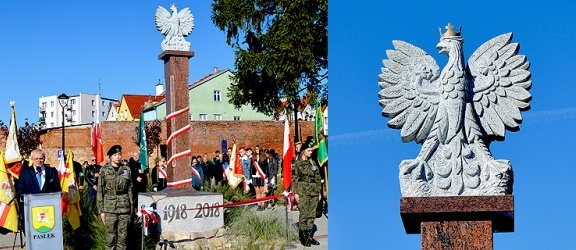 Pasłęk. Uroczyste odsłonięcie Pomnika Niepodległości (+ zdjęcia)