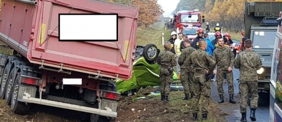 Braniewscy żołnierze ratowali życie ofiarom wypadku 
