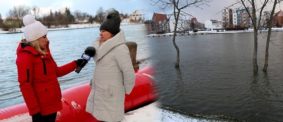 Cofka na rzece Elbląg. 3 stycznia: aktualna sytuacja (+ zdjęcia)
