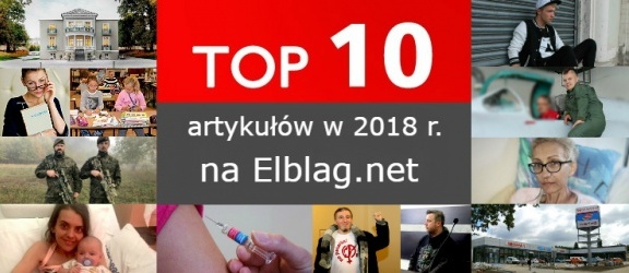 Najchętniej czytane w 2018 roku! Top 10 Elbląg.net