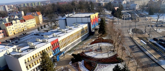 Zimowy widok z wieży Urzędu Miejskiego w Elblągu (+ zdjęcia)