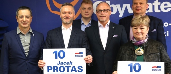 Jarosław Wałęsa i Jacek Protas w Elblągu. Chcą przywrócenia małego ruchu granicznego (+ zdjęcia)