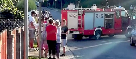 Tragiczny wypadek w Zalewie. Rowerzysta zmarł w szpitalu