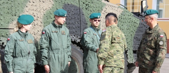 Dowódca Wojsk Lądowych Chorwacji w Elblągu