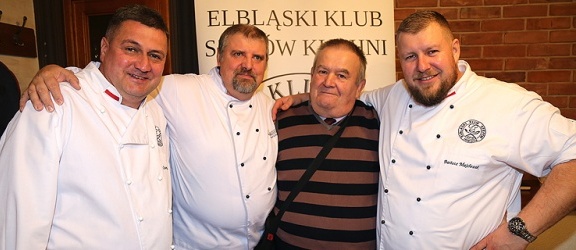Nestor elbląskich kucharzy na spotkaniu Elbląskiego Klubu Szefów Kuchni (+ zdjęcia)