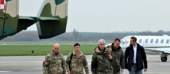 Przedstawiciele Bundeswehry i U.S. Army w Elblągu 