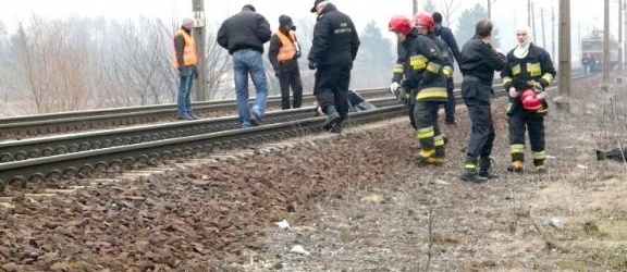 Kobieta potrącona przez pociąg nie żyje