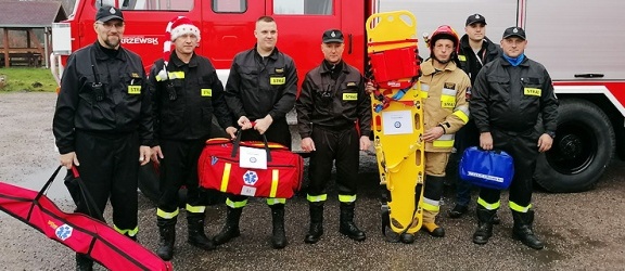 Strażacy z OSP w Krzewsku otrzymali piękny prezent na święta