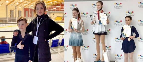 Sukcesy łyżwiarzy figurowych UKS „Szóstka” na Mistrzostwach Polski Młodzików