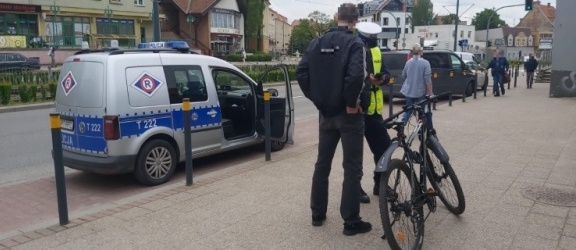 Policjanci zaczaili się na rowerzystów na ul. 12 Lutego