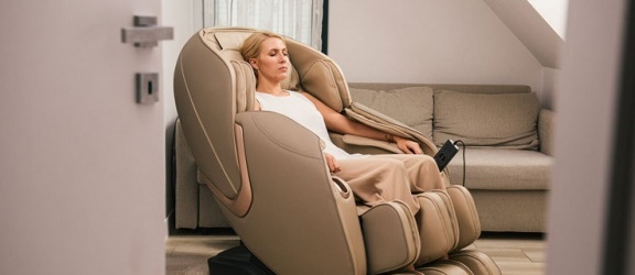 Relaks w fotelu masującym - odpocznij w zaciszu domowym