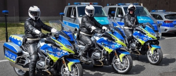 Policjanci w Elblągu mają nowe motocykle