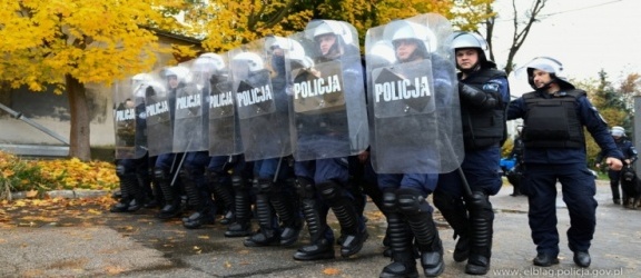 Policjanci z Elbląga ćwiczyli w ramach 