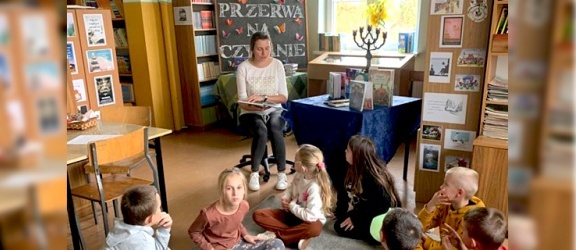 „Przerwa na czytanie”, czyli promocja czytelnictwa w Szkole Podstawowej nr 8 w Elblągu