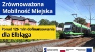 Elbląg z unijnym wsparciem na rozwój infrastruktury tramwajowej