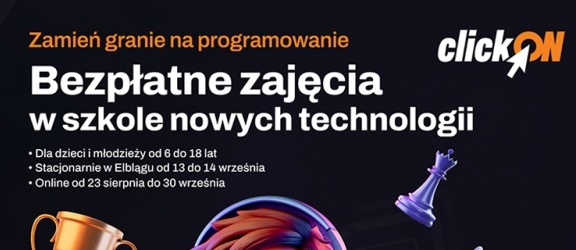 clickON - Zamień granie na programowanie!