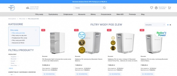 Filtry wody pod zlew - oszczędność pieniędzy i troska o środowisko