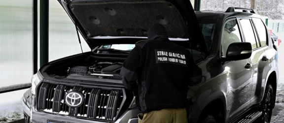 Toyota skradziona w Niemczech, odzyskana w Bezledach