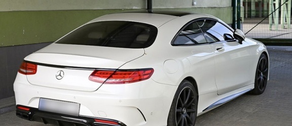 Skradzione mercedesy, odzyskane przez Straż Graniczną
