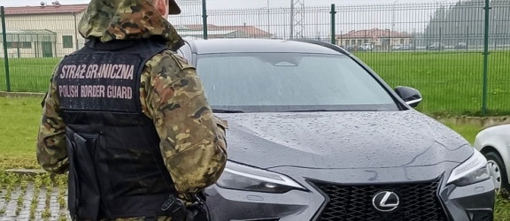 Skradziony w Niemczech, odzyskany w Grzechotkach