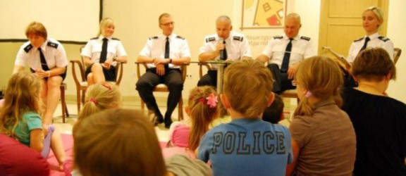 Elbląscy policjanci czytali dzieciom