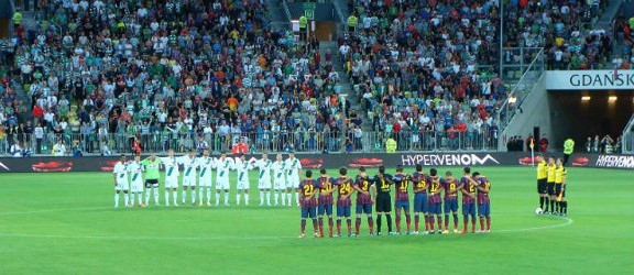 Barcelona z Messim w składzie zagrała na stadionie w Gdańsku - nasza relacja