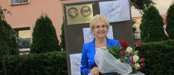 Helena Pilejczyk w Alei Gwiazd Sportu w Dziwnowie