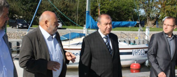 Prezydent Jerzy Wilk rozmawia o przyszłości  Jachtklubu