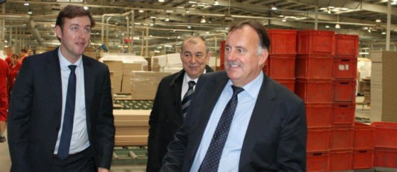 Prezydent Wilk odwiedził fabryki Wójcika
