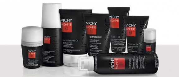 Kosmetyki Vichy dla mężczyzn.