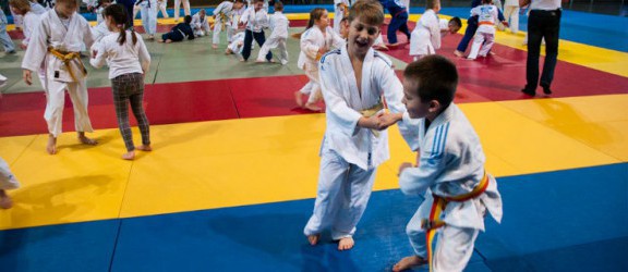 Trening judo z mistrzami. Zobacz zdjęcia